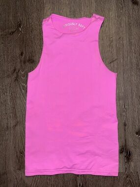 Aeropostale Bright Pink Girls' Tank Top